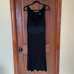 Bebe black cocktail dress, size M